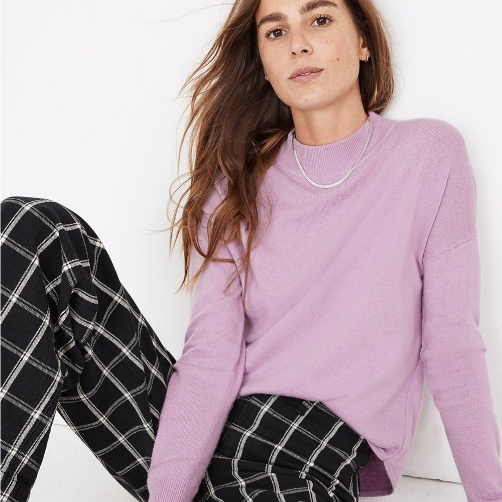 NWT Madewell Ashbury Mockneck Sweater